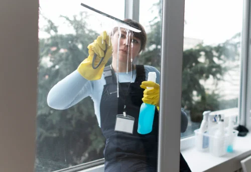 Nettoyage de vitres intérieures et extérieures à Longperrier